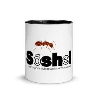 Soshel Logo Mug with Color Inside